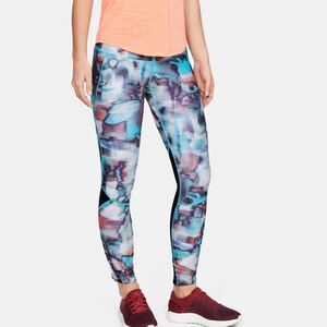 UNDER Armour Fly Fast Printed Tights size small. Compression, heat gear.